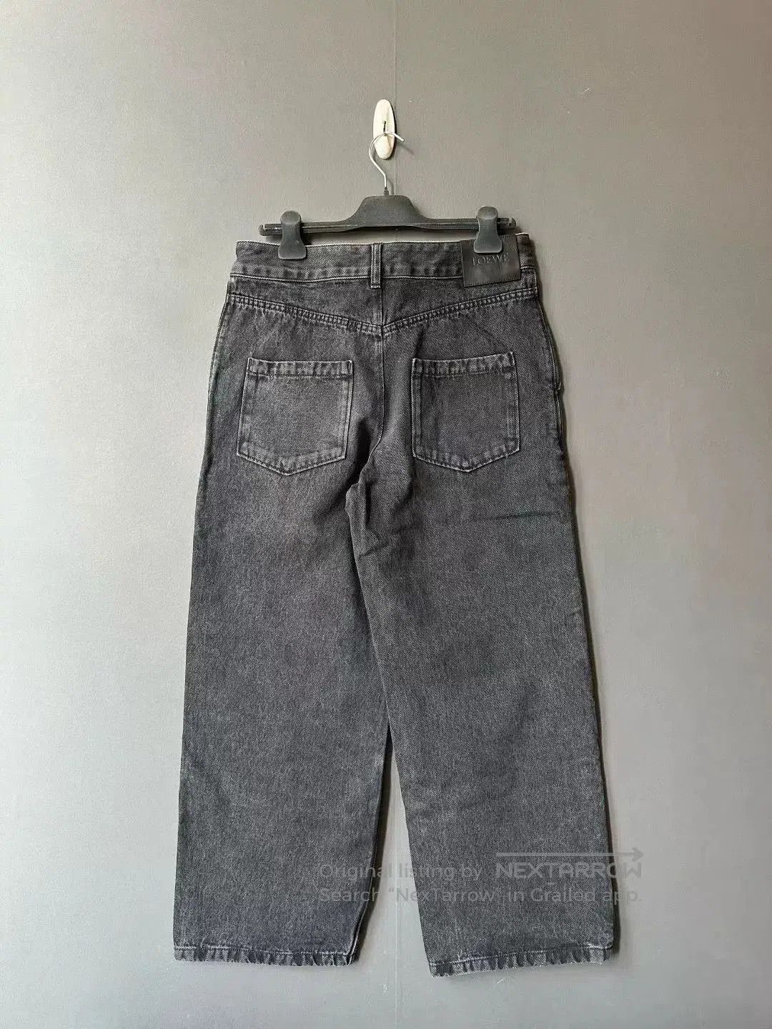Loewe loewe embroidered logo denim pants. Size US 38 / EU 54 - 2 Thumbnail