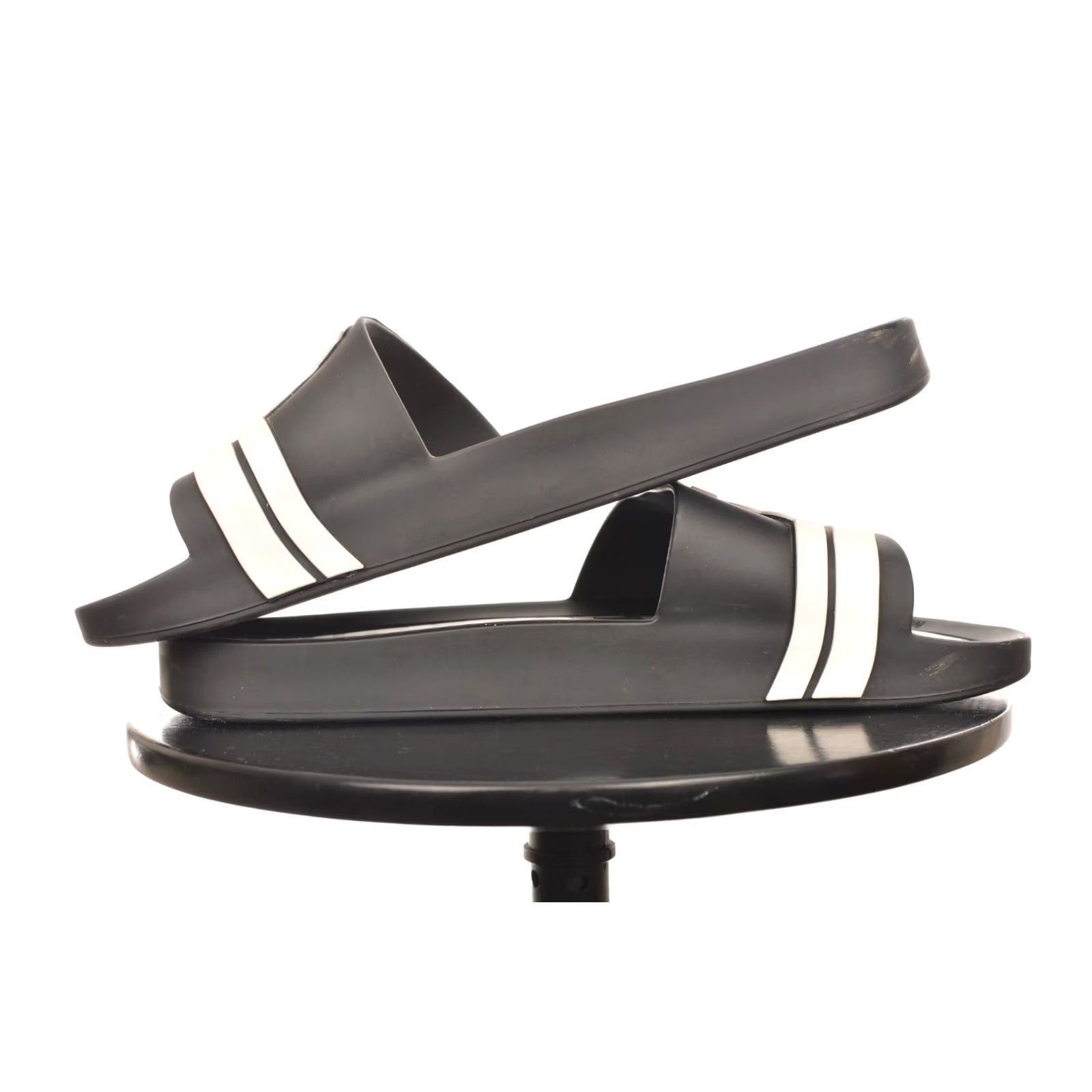 Vivienne Westwood Vivienne Westwood x Melissa Rubber Beach Slides Women US 11 Black Sandal Slide Size US 11 / IT 41 - 6 Thumbnail