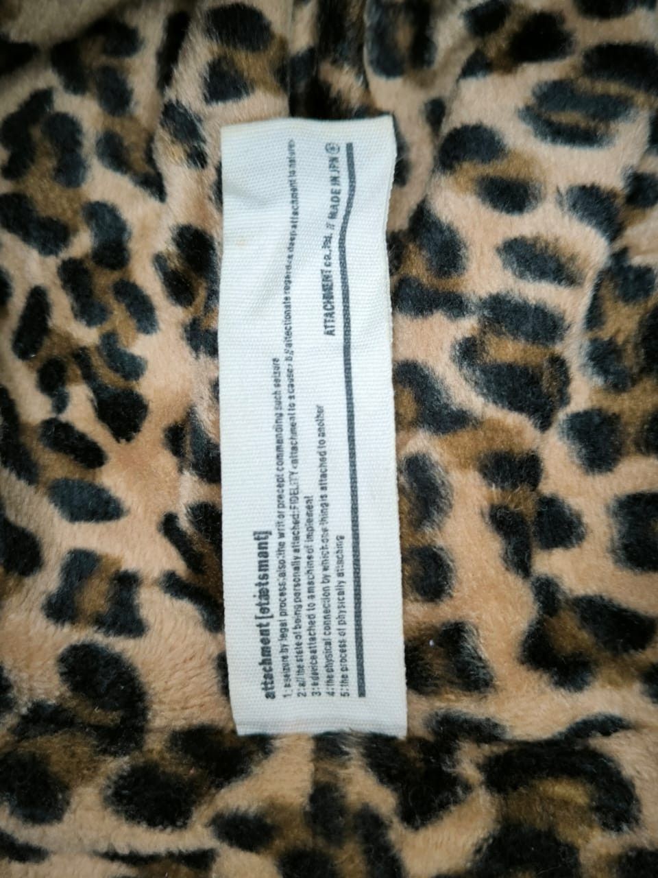 Attachment × If Six Was Nine × Japanese Brand Jacket Hoodie leopard Lining Attachment Size L / US 10 / IT 46 - 7 Thumbnail