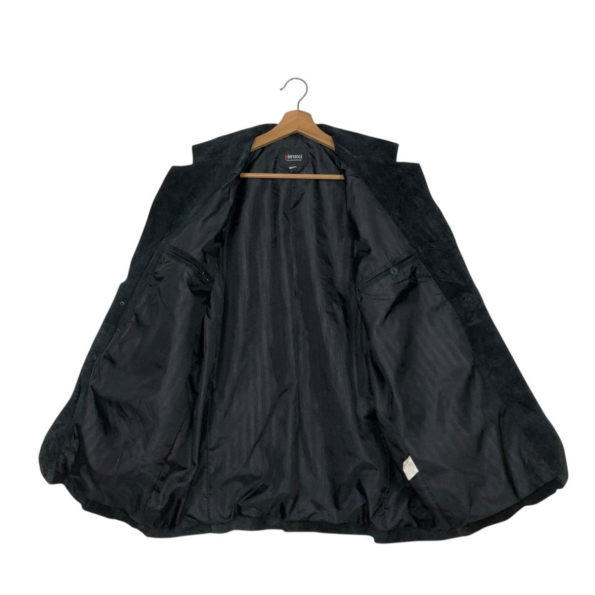 Japanese Brand 🔥VINTAGE SUEDE LEATHER JACKET PIERUCCI ITALIAN ISSEY MIYAKE Size L / US 10 / IT 46 - 15 Thumbnail
