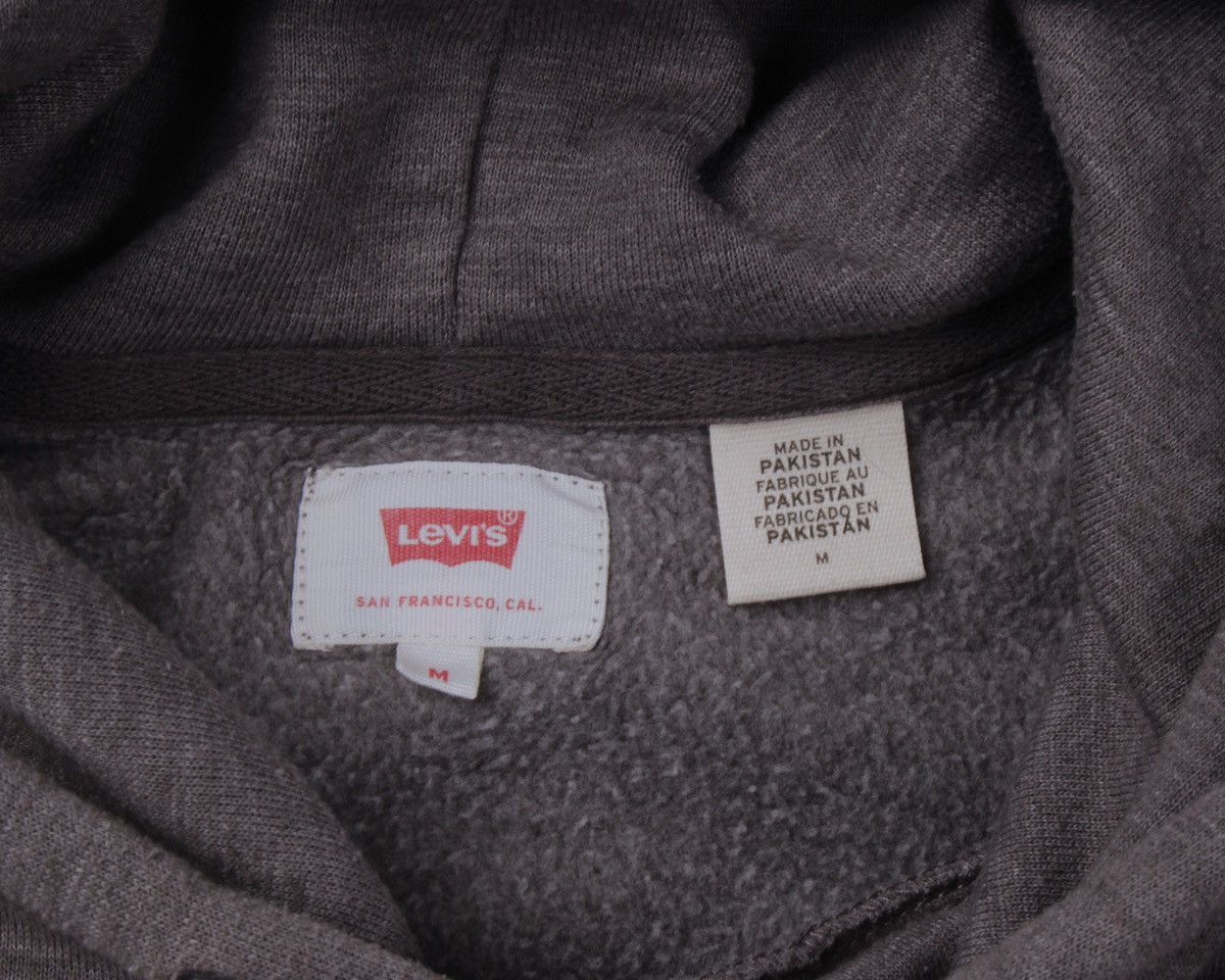 Levi's × Vintage Levis big logo printed cotton polyester blend hoodie size m Size US M / EU 48-50 / 2 - 9 Thumbnail