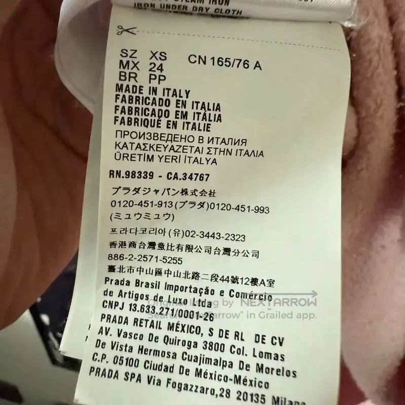 Miu Miu Miu Miu Pink Logo Women's Sweatshirt . Size XS / US 0-2 / IT 36-38 - 6 Thumbnail
