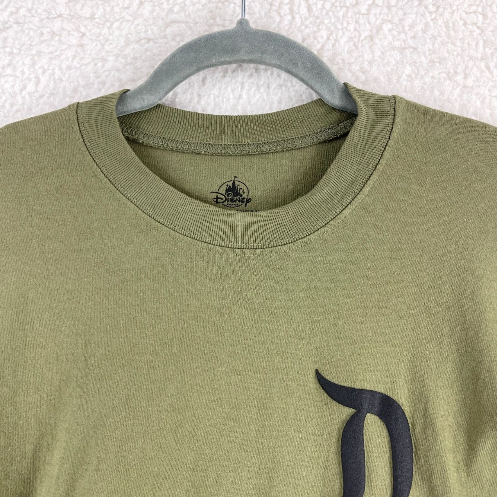 Disney Disney Spirit Jersey Shirt Womens Small Olive Green Pullover Long Sleeve Casual Size S / US 4 / IT 40 - 7 Thumbnail