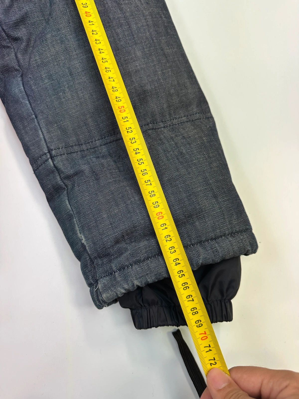 Prada Prada Sport FW04 Denim Blue Hybrid Down Puffer Hooded Jacket Size US L / EU 52-54 / 3 - 16 Thumbnail