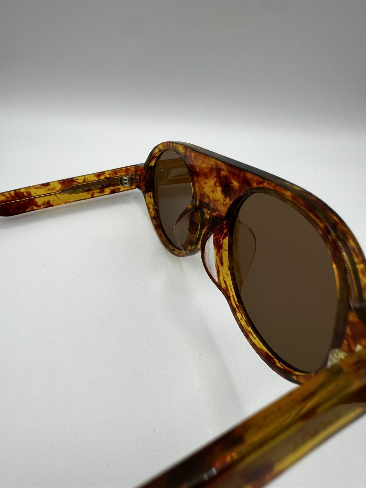 Loewe Loewe Amber Wood Grain Sunglasses Size ONE SIZE - 7 Thumbnail