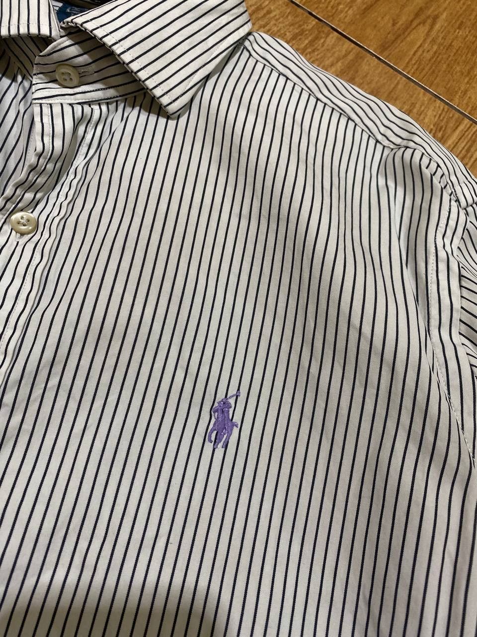 Polo Ralph Lauren Polo Ralph Lauren Custom Fit Striped Button Up Shirt Size M Size US M / EU 48-50 / 2 - 6 Thumbnail