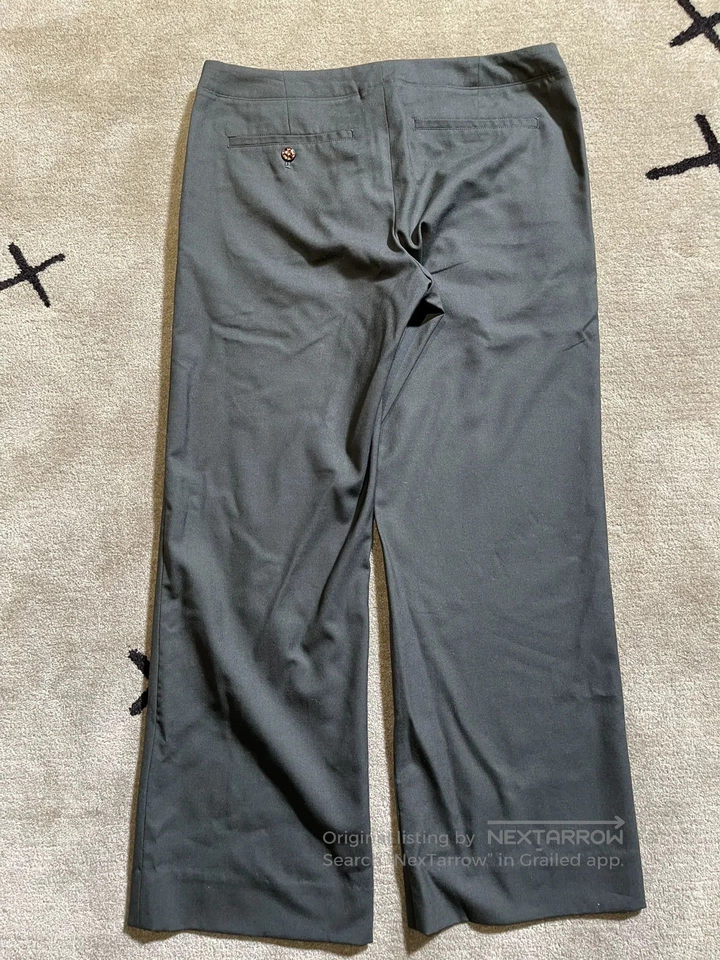 Issey Miyake Issey Miyake Green Cargo Pants Sample. Size US 26 / EU 42 - 4 Thumbnail