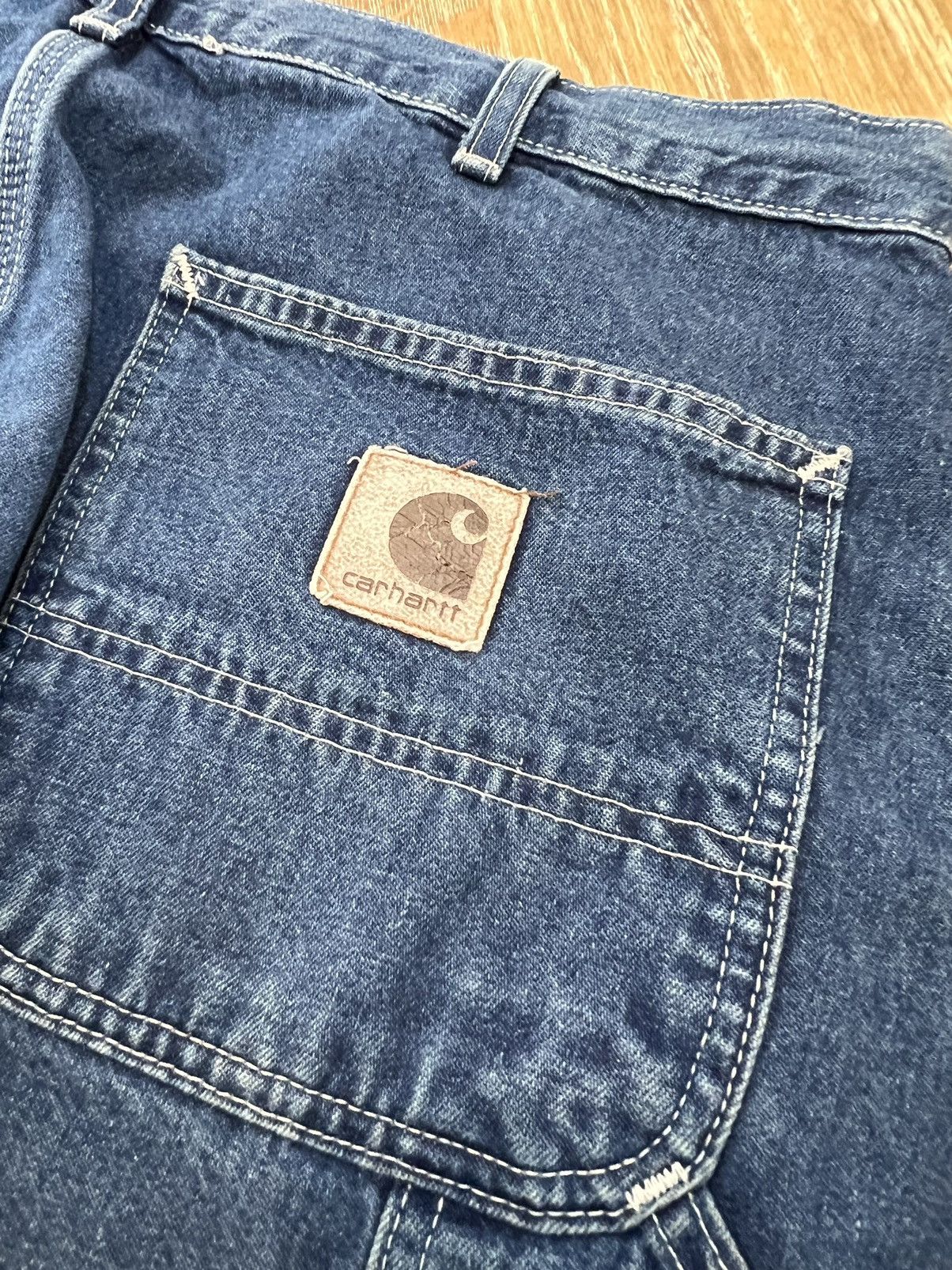 Carhartt Vintage carhartt carpenter workpants jeans Size US 34 / EU 50 - 4 Thumbnail