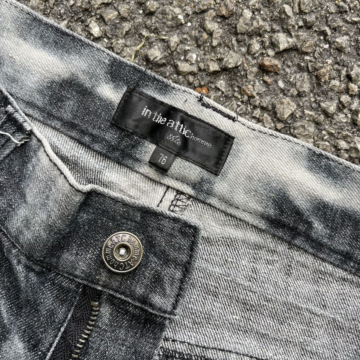Hysteric Glamour In the Attic Jeans Acid Wash Smoke Distressed Punk Denim Size US 30 / EU 46 - 7 Thumbnail