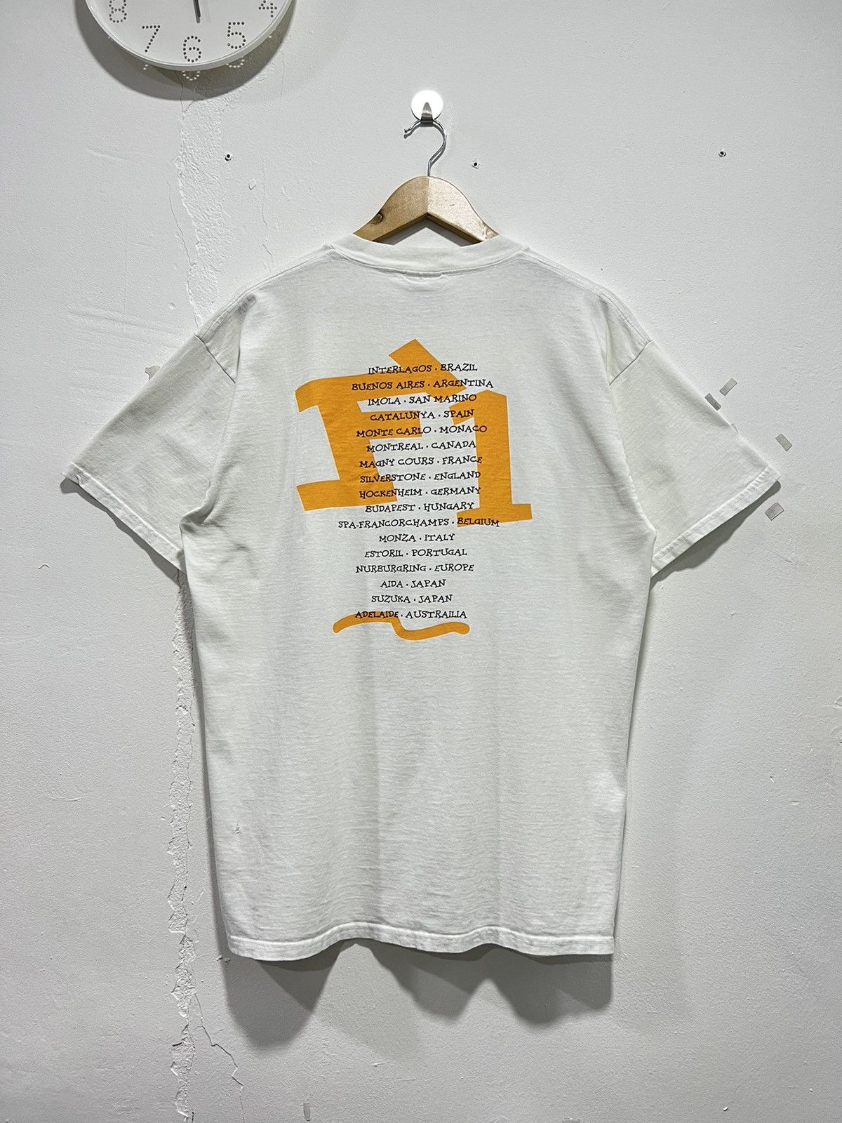 Formula 1 × Vintage Vintage 90’s Formula 1 Grand Prix Molson Du Canada Tshirt Size US L / EU 52-54 / 3 - 9 Thumbnail