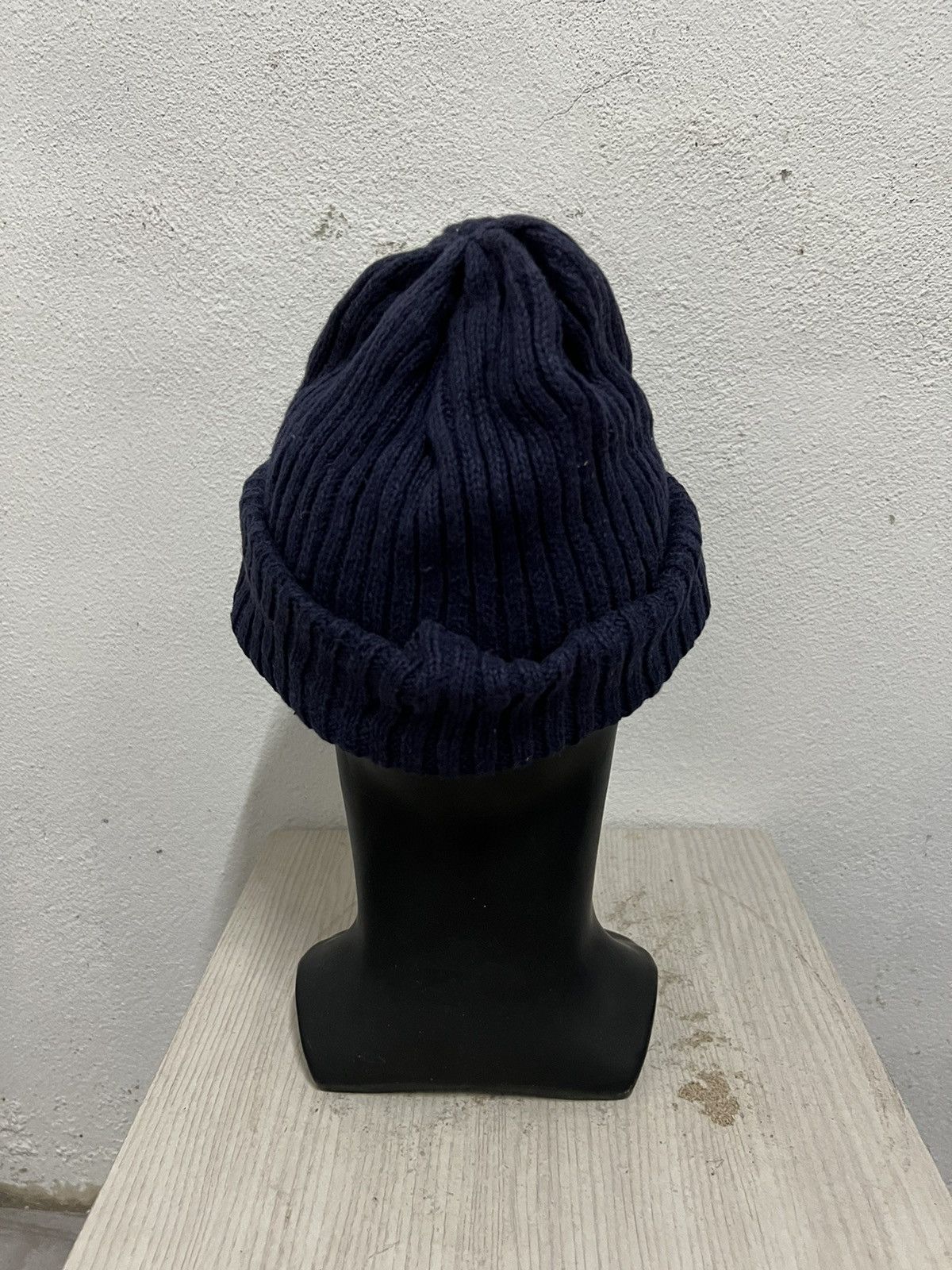 Global Work × Indigo Japanese Brand Global Work Indigo Beanie Hat Size ONE SIZE - 5 Thumbnail