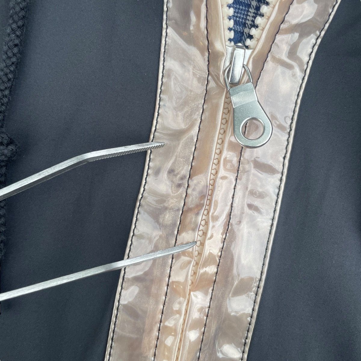 Comme des Garcons Junya Watanabe MAN - Reflective Taped Popover Jacket Size US XL / EU 56 / 4 - 11 Thumbnail