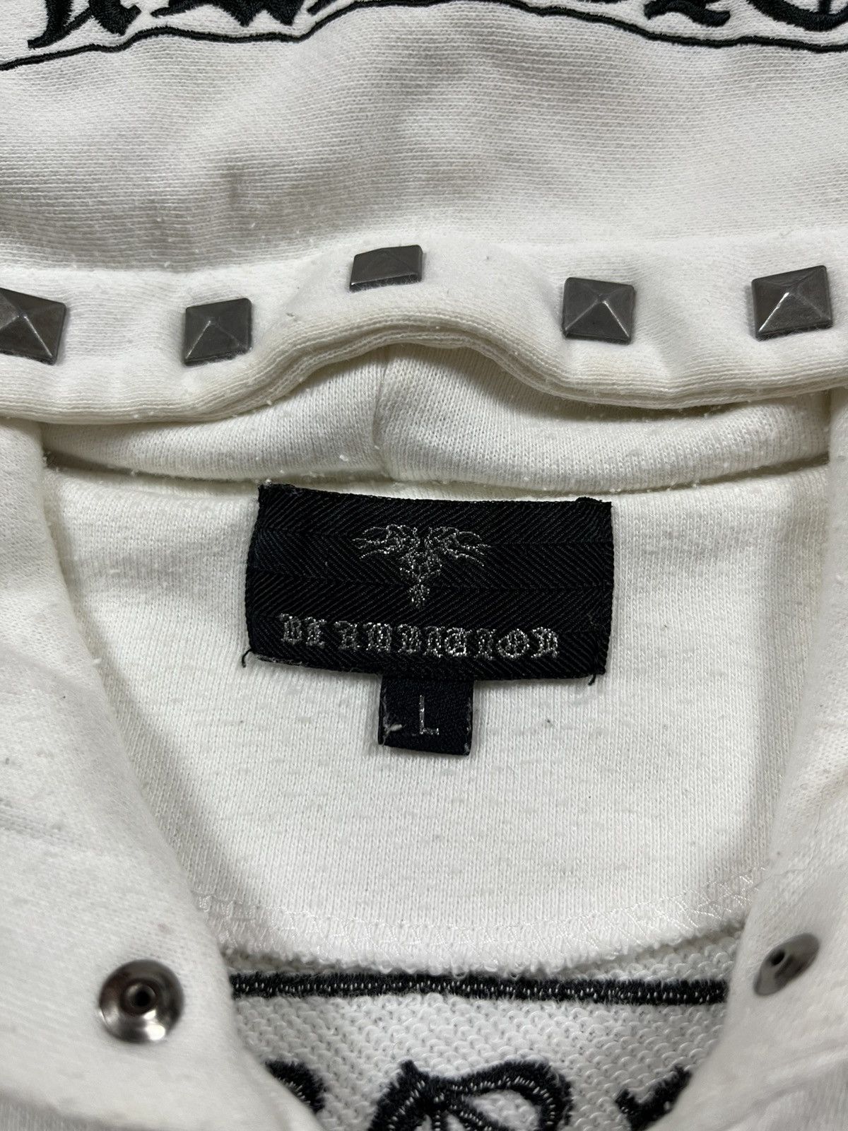Japanese Brand Beambition skull zip hoodie Size US L / EU 52-54 / 3 - 13 Thumbnail