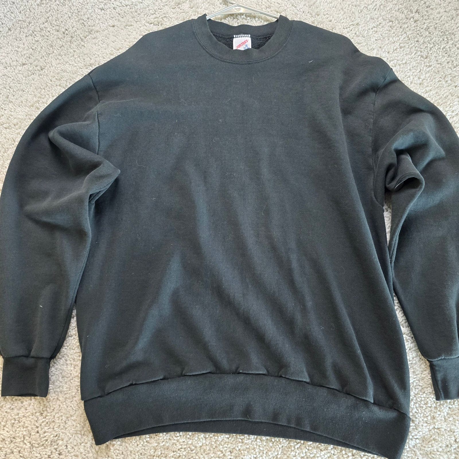 Jerzees Jerzees Mens Vintage VTG Sweater Crewneck XL Made in USA Size US XL / EU 56 / 4 - 3 Thumbnail