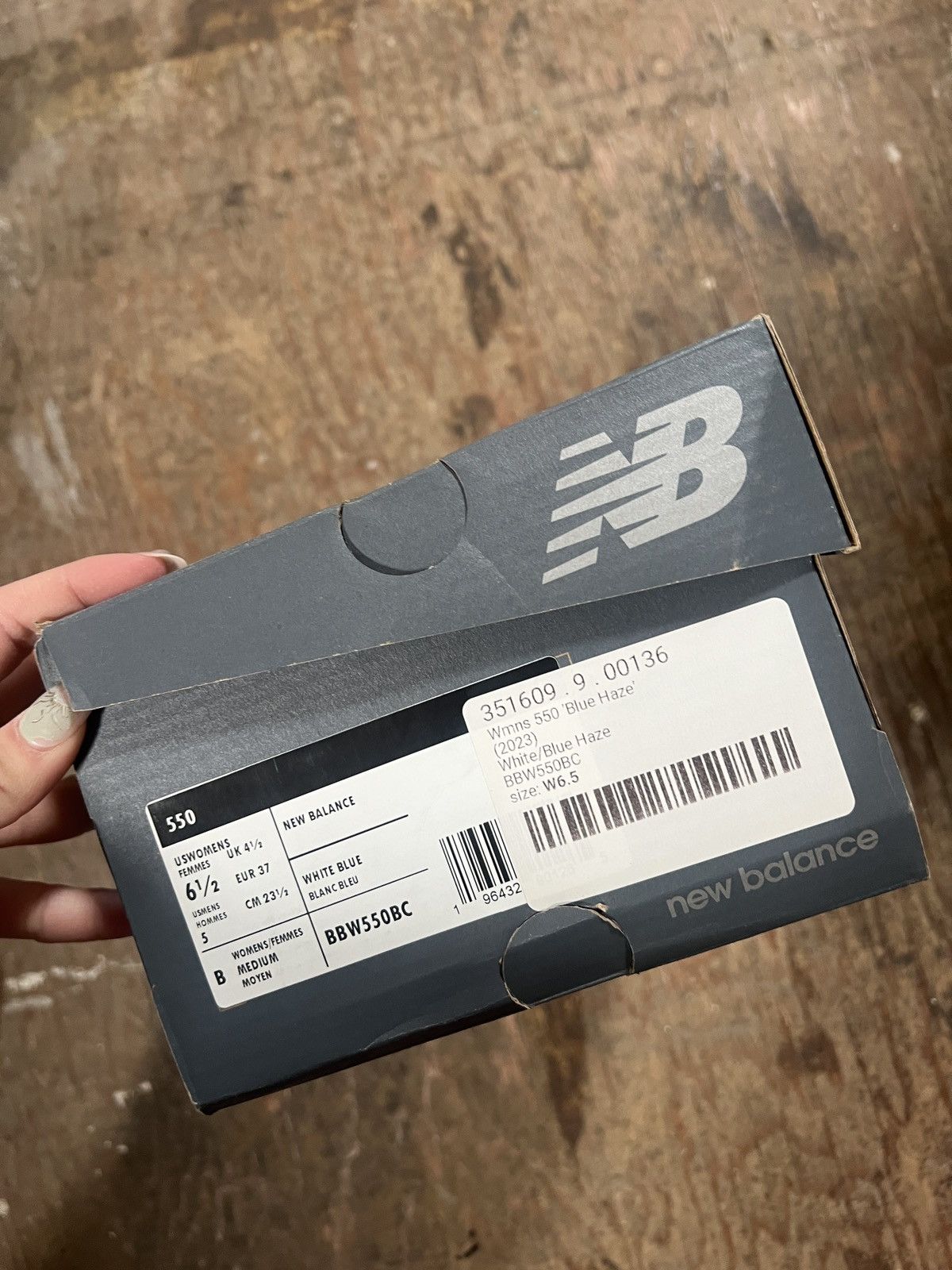 New Balance New Balance 550 Sky Blue/White Size US 6.5 / IT 36.5 - 12 Thumbnail