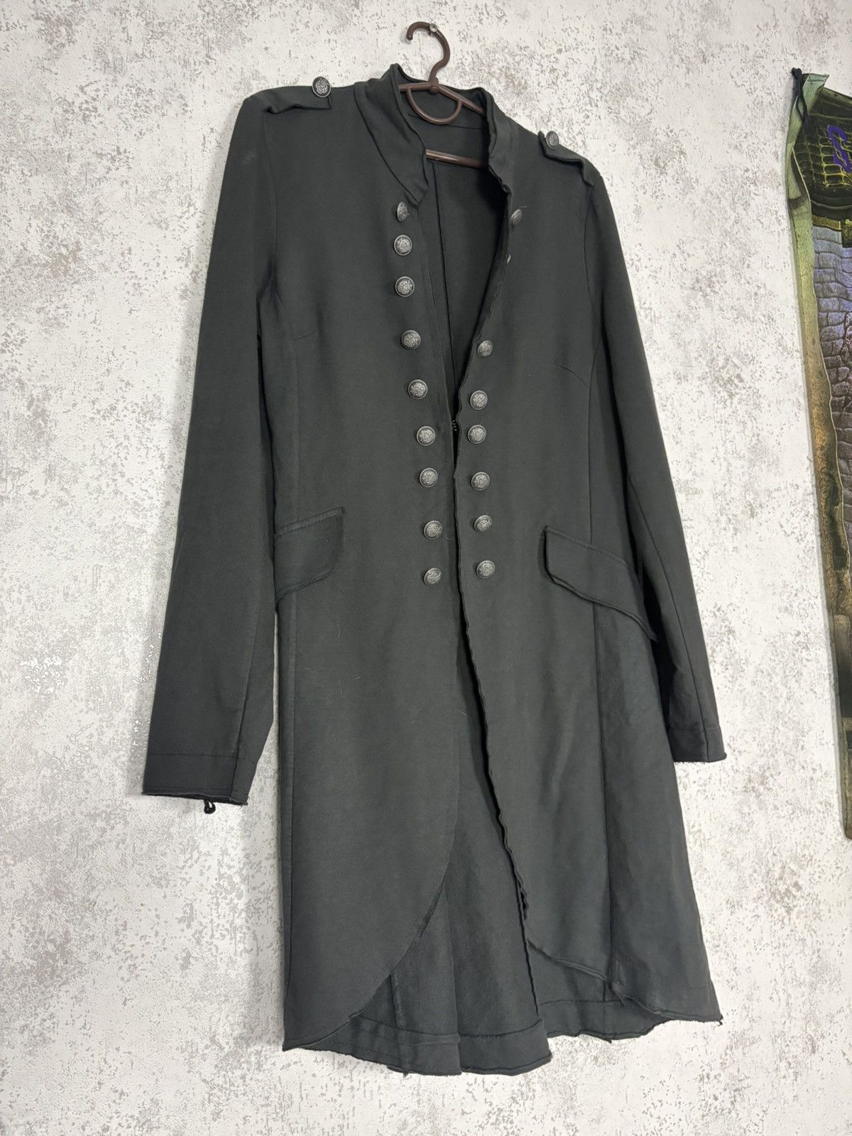 Hysteric Glamour Vintage 2000s Napoleon Military Gusar Coat Ornate Jacket Y2K Size L / US 10 / IT 46 - 2 Thumbnail