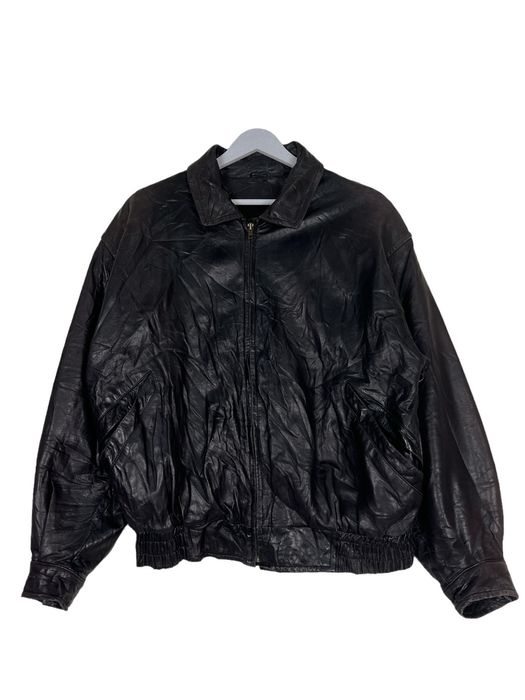 Japanese Brand 🔥 ARCHIVES KA UOMO LEATHER BOMBER JACKET | Grailed