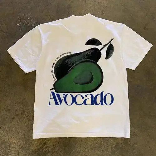 VIBE Mitsui x Mayu Street casual retro avocado print t-shirt Size US M / EU 48-50 / 2 - 1 Thumbnail