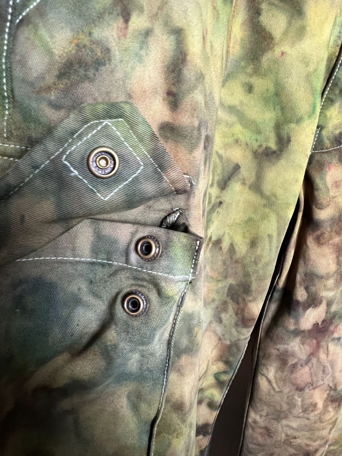 Polo Ralph Lauren ralph lauren tie dye cargo camo multipocket army pants Size US 33 - 9 Thumbnail
