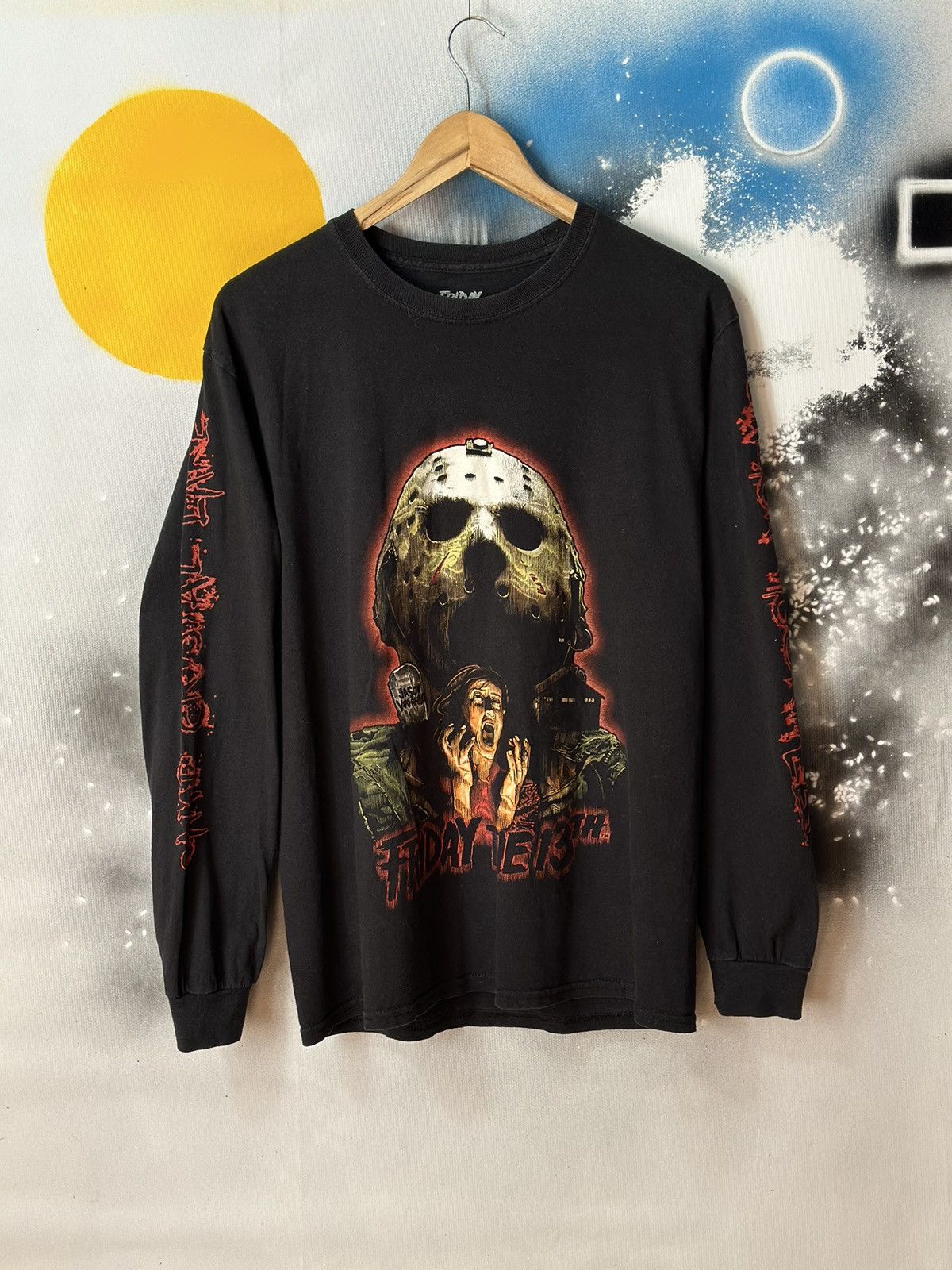 Expert Horror × Vintage Vintage Friday 13 Jason Voorhees t-shirt Size US M / EU 48-50 / 2 - 1 Thumbnail