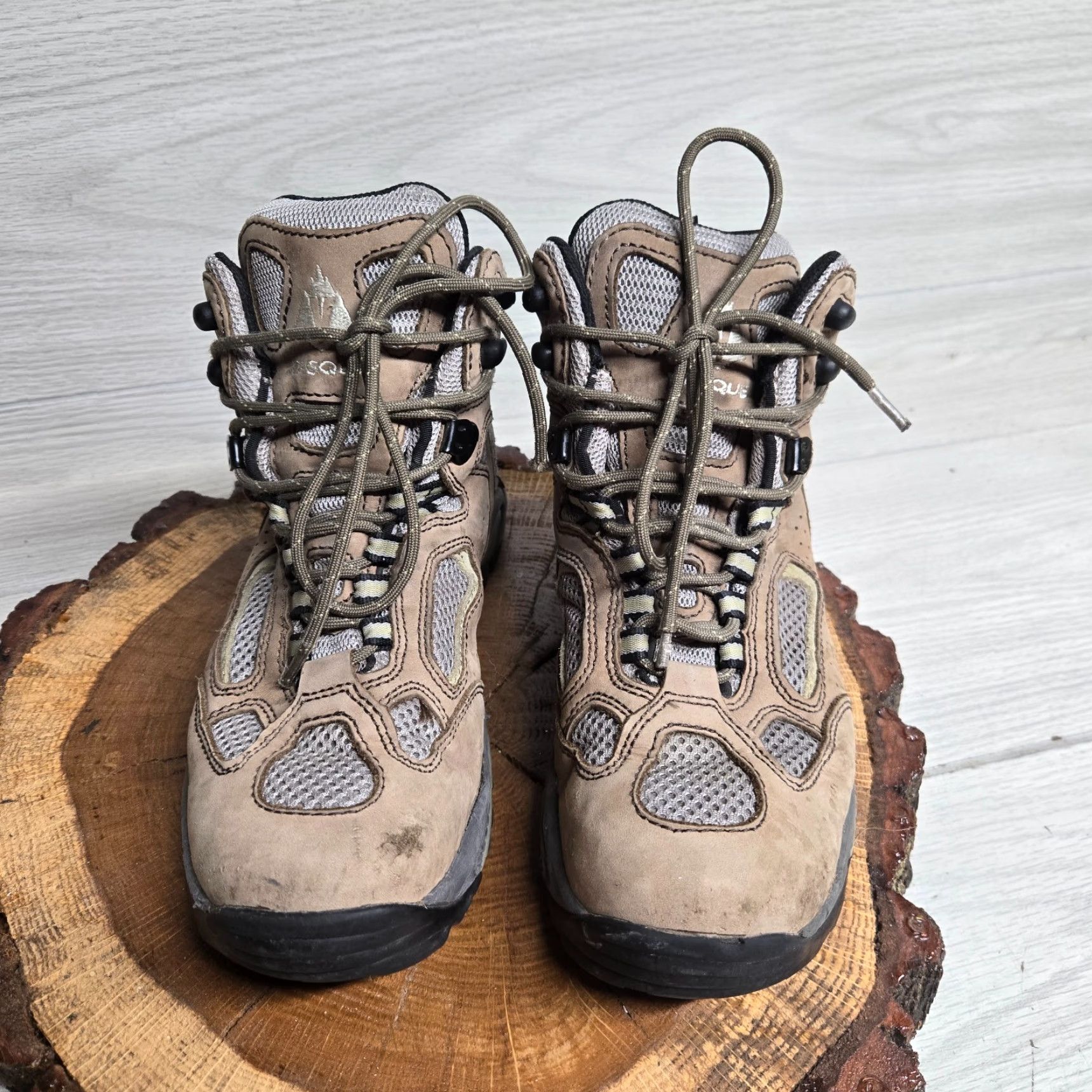 Vasque VINTAGE? No — Vasque Breeze Hiking Boot, Boot, Women, 9.5, Brown, Gore-Tex, Vibram, XCR 7465, Outdoor Shoes, 90s? (avoid N/A) Size US 9.5 / IT 39.5 - 3 Thumbnail