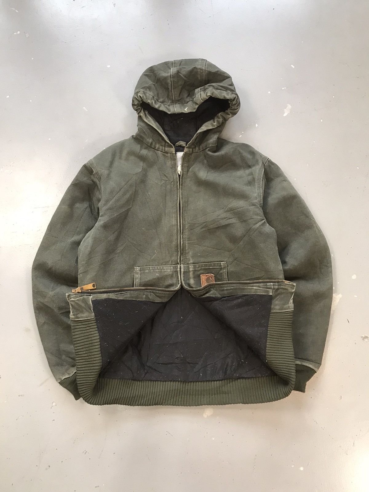 Carhartt × Vintage Vintage Carhartt YYJ130 MOS blanket line active jacket Size US XXS / EU 40 - 3 Thumbnail