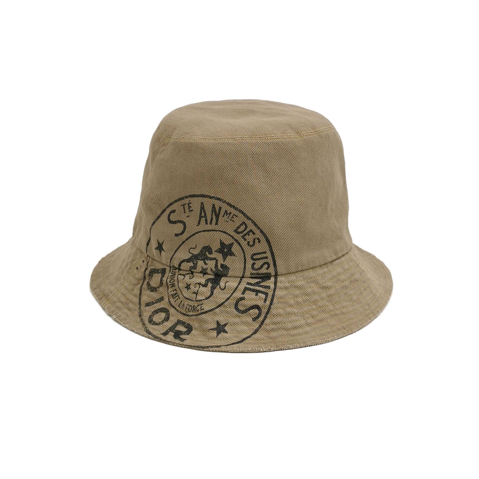 Dior Dior Graphic Logo Cotton Bucket Hat Size 58 Size ONE SIZE - 1 Thumbnail