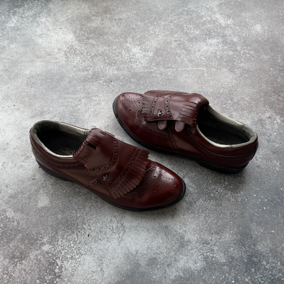 Adidas 1993 Adidas Golf Saddle Vintage Rare Retro Leather Shoes Size US 11 / EU 44 - 11 Thumbnail