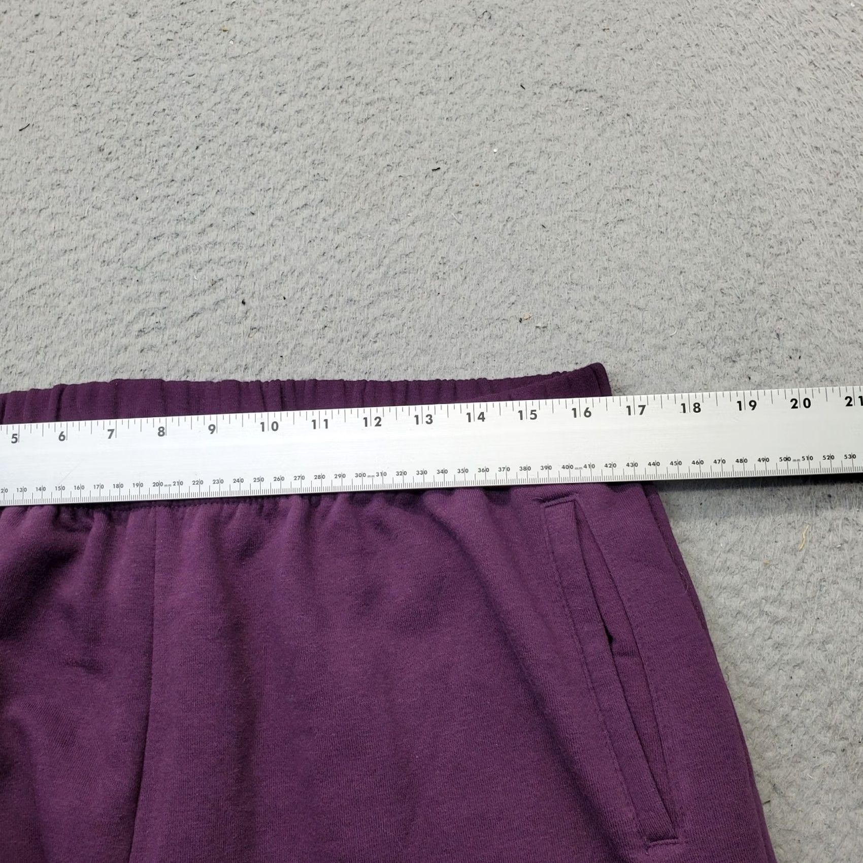 Vintage Hasting & Smith Sweatpants Womens XL Purple Comfort Straight Elastic Waistband Size 40" / US 18 - 6 Thumbnail