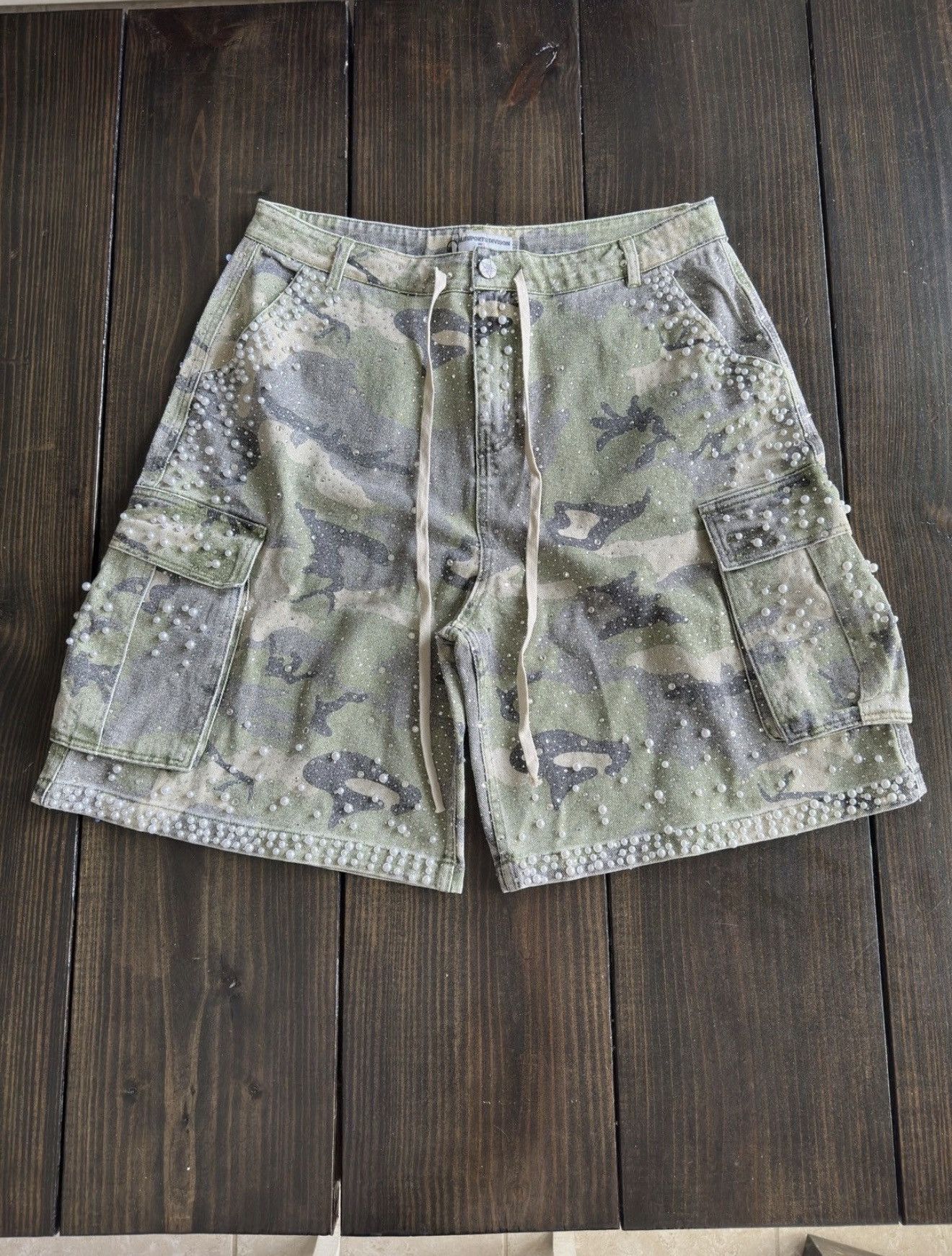 Vale Vale Forever Soulja Camo Shorts Size US 32 / EU 48 - 3 Thumbnail