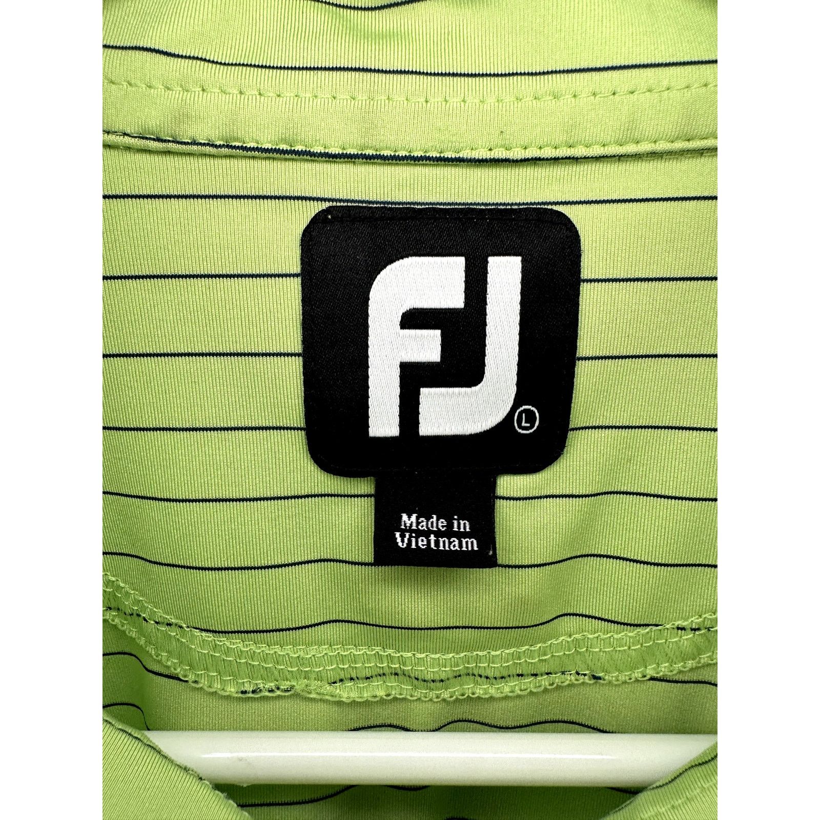 Footjoy FootJoy NBC Sports Stripe Performance Golf Polo Green Large Size US L / EU 52-54 / 3 - 3 Thumbnail