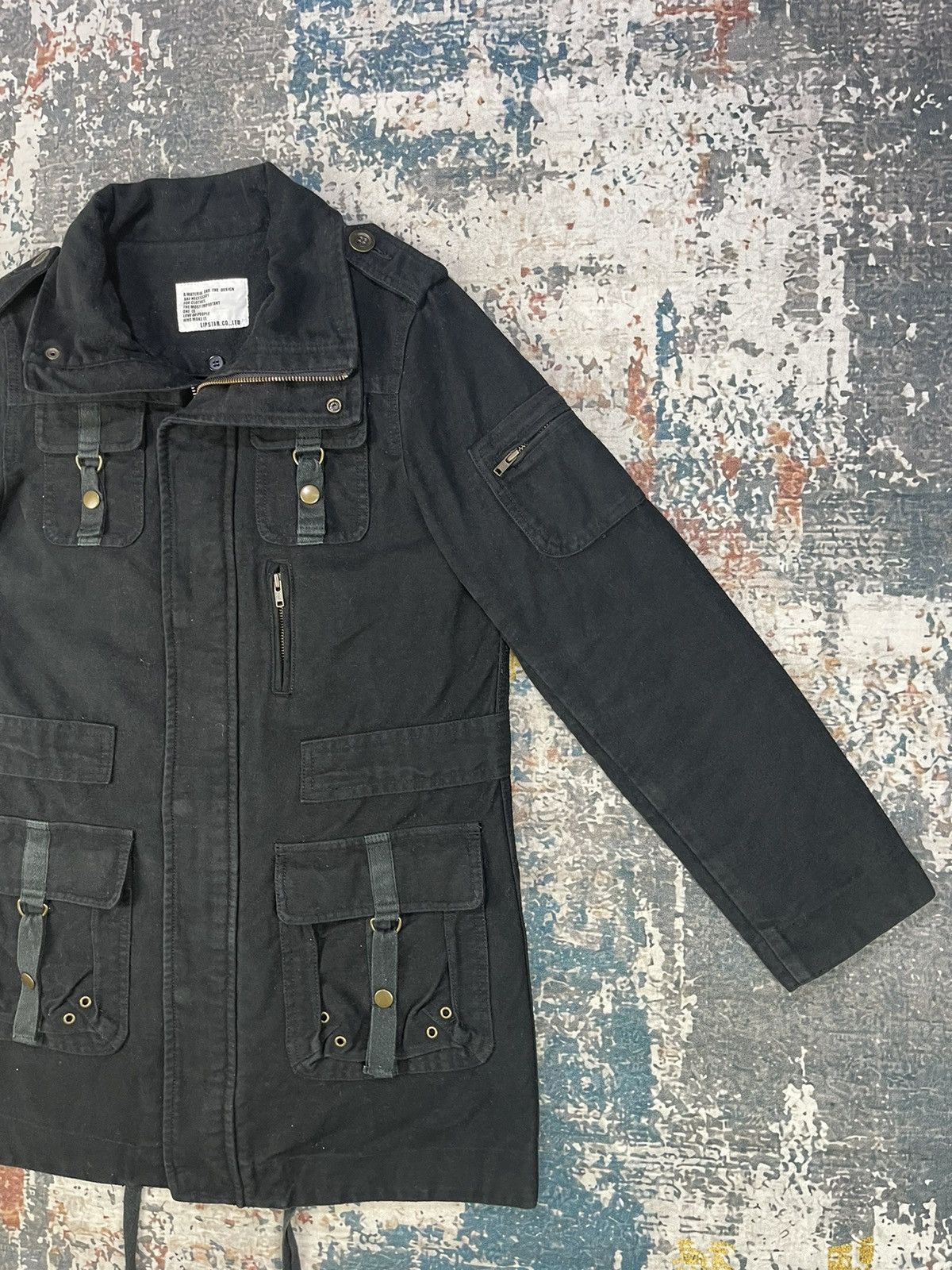 Le Grande Bleu (L.G.B.) Lipstar Bondage Tactical Cargo Jackets Size XS / US 0-2 / IT 36-38 - 4 Thumbnail