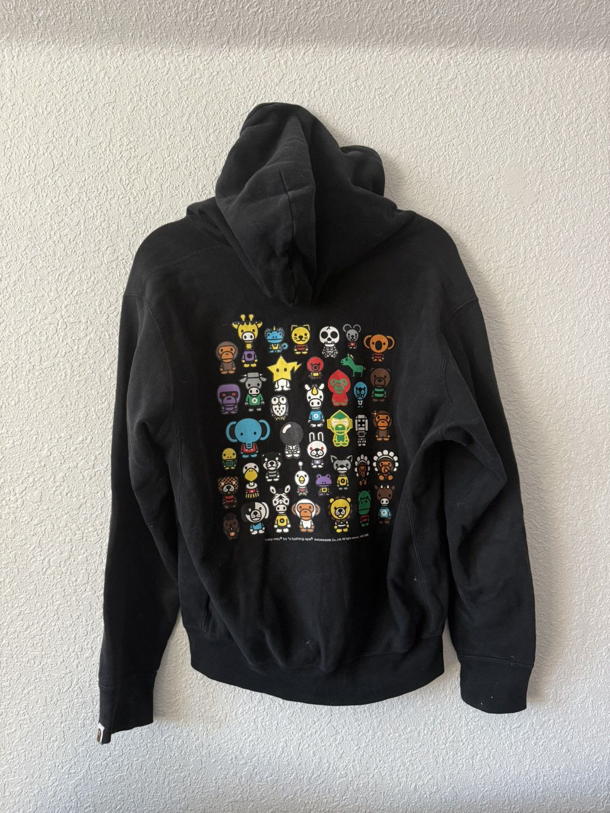 Bape 2008 BABY MILO A TO Z FULL ZIP HOODIE Size US M / EU 48-50 / 2 - 1 Thumbnail