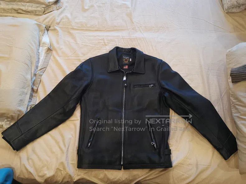 Schott Schott Leather coat Size US XS / EU 42 / 0 - 1 Thumbnail