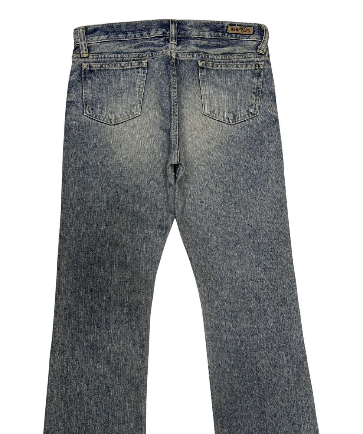 Yasuyuki Ishii Flare Jeans Brappers Japanese Bootcut Denim Jeans Size US 31 - 8 Thumbnail