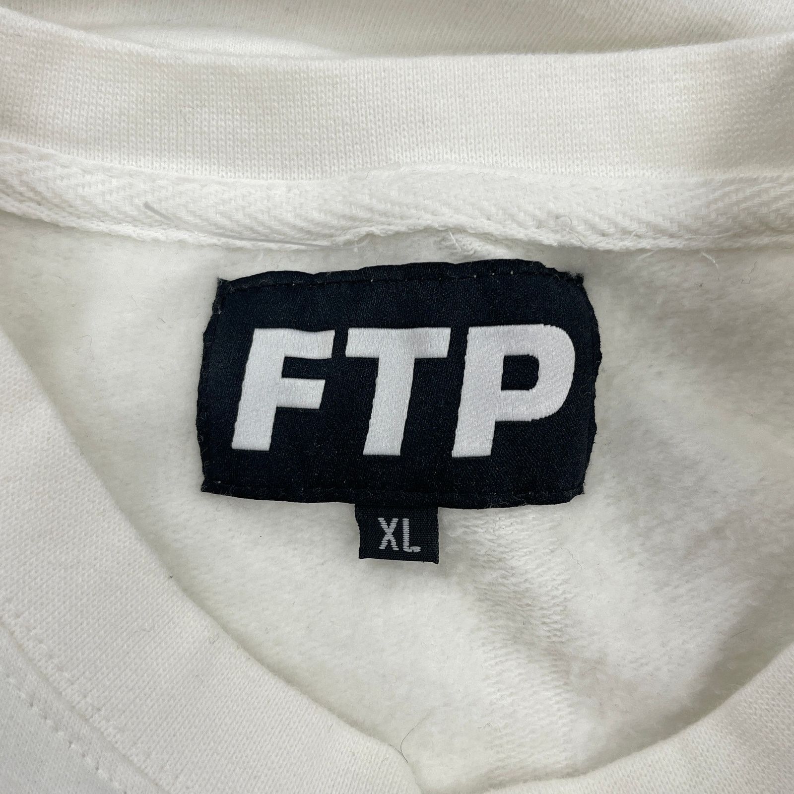 Fuck The Population FW21 FTP Sports Crewneck Sweater White Size XL B8 Size US XL / EU 56 / 4 - 4 Thumbnail