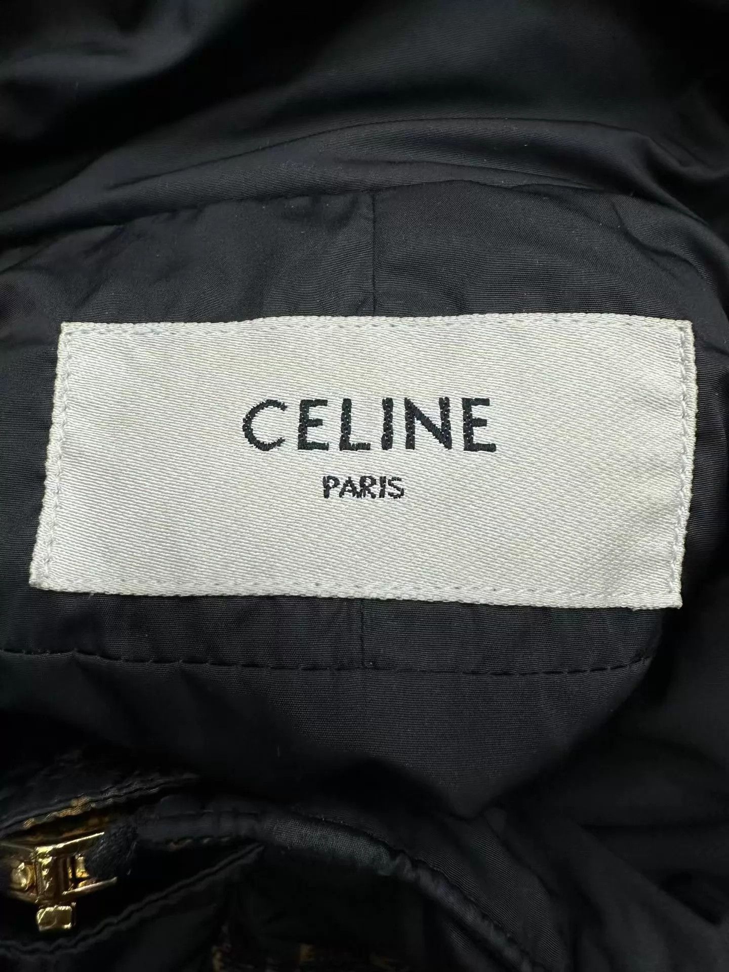 Celine CELINE Triomphe All Over Print Puffer Jacket 36 Like New Size XS / US 0-2 / IT 36-38 - 3 Thumbnail