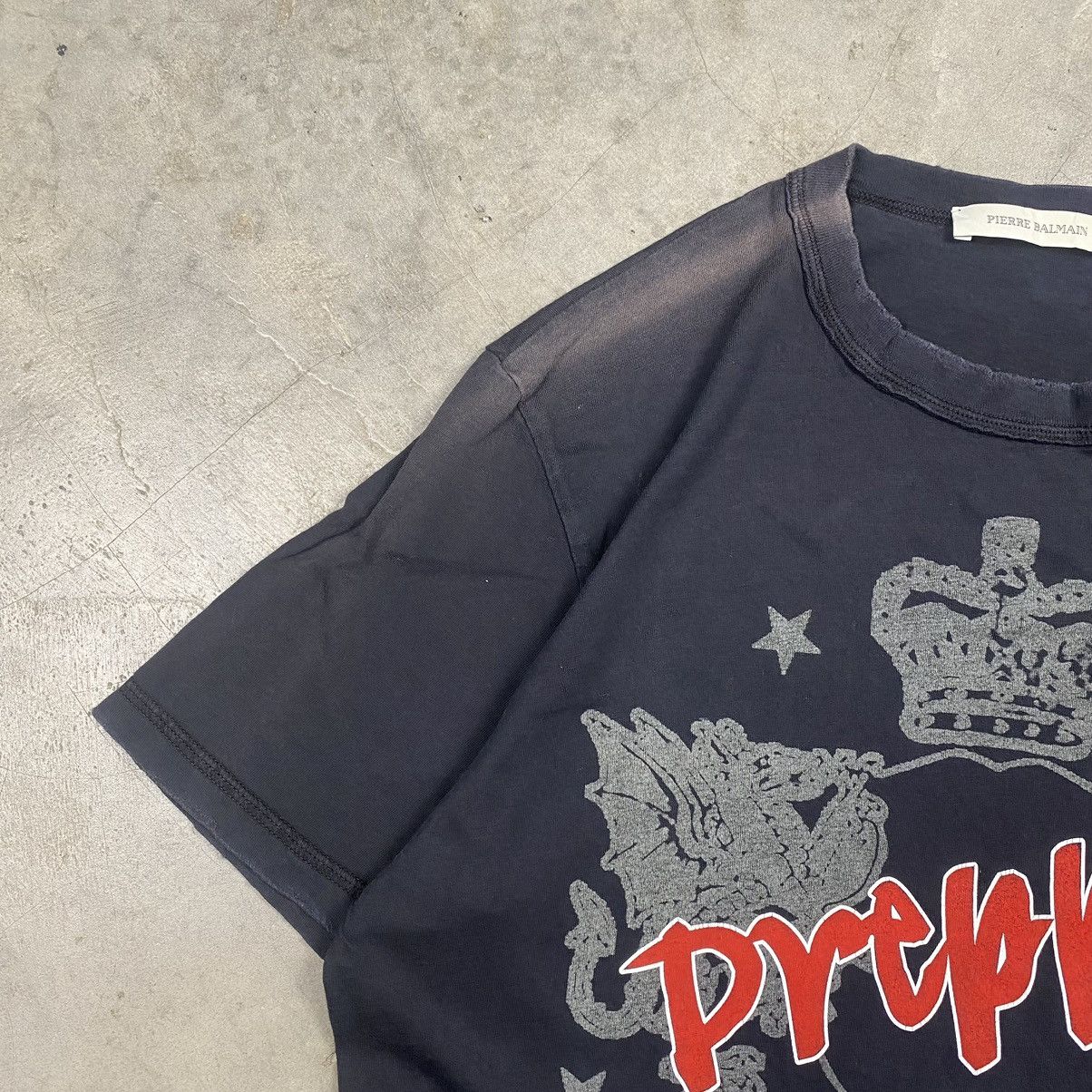 Designer × Pierre Balmain Pierre Balmain Bondage Sunfaded Tee Size US M / EU 48-50 / 2 - 3 Thumbnail