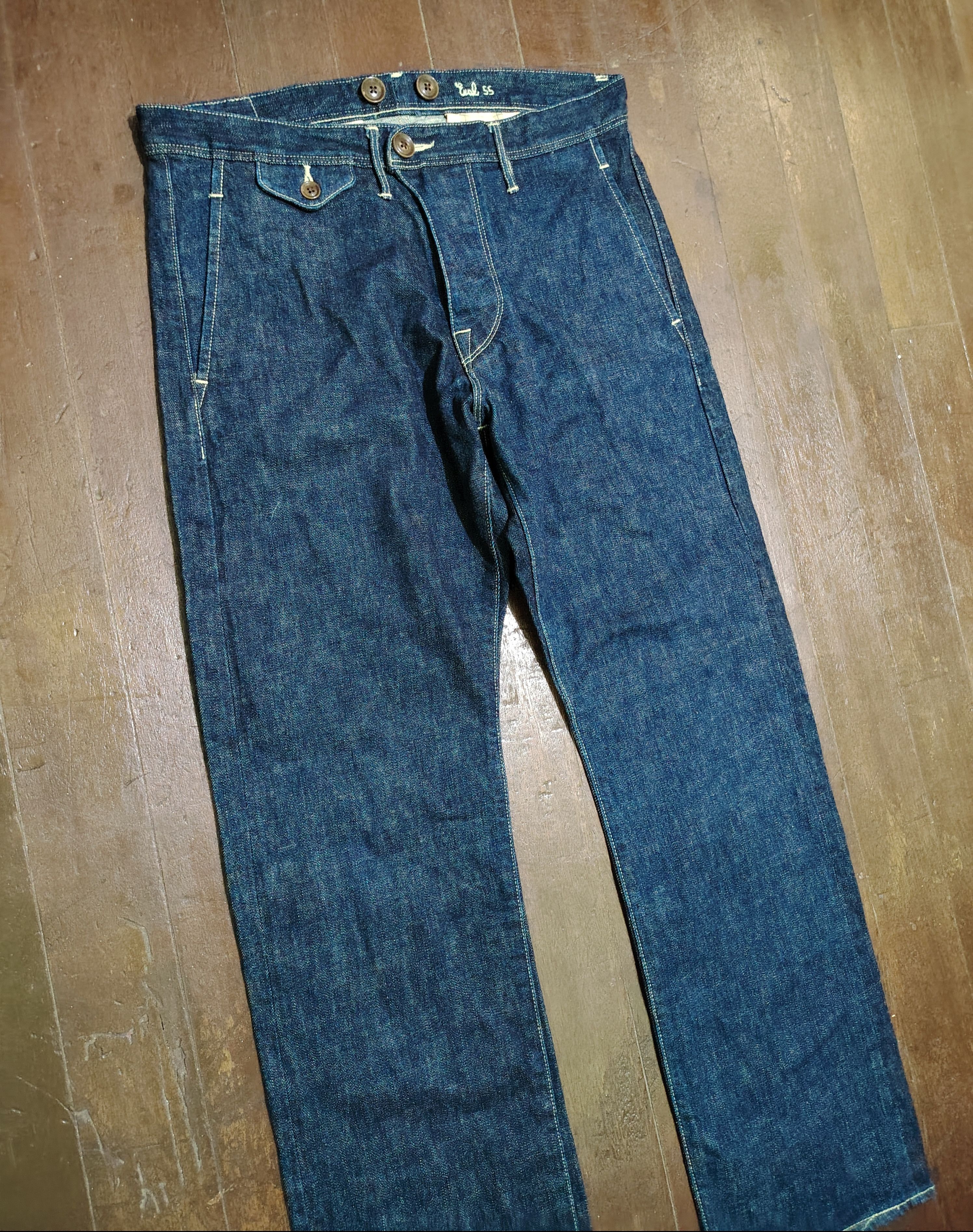Orgueil ORGUEIL-STUDIO DARTISAN-Lot OR - 1006 Eral 55 - DenimTrouser Size US 31 - 3 Thumbnail