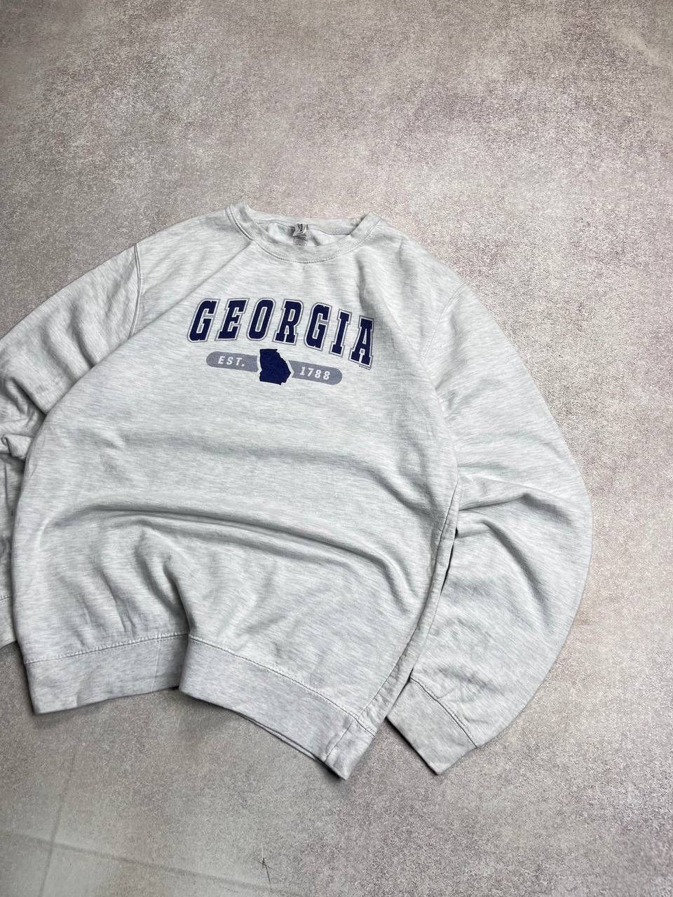 Vintage VINTAGE GEORGIA MADE IN USA BOXY HEAVY COTTON SWEATSHIRT Y2K Size US L / EU 52-54 / 3 - 2 Thumbnail