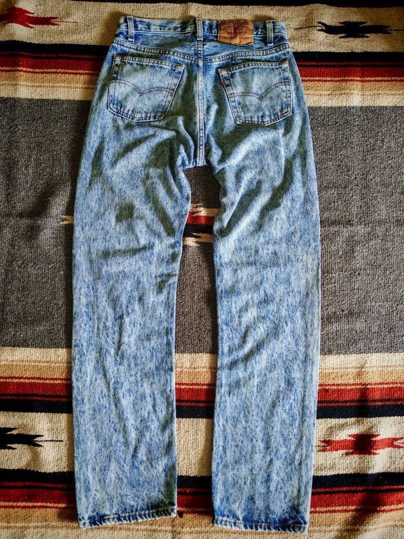 Vintage 80’s Levi’s 501 Acid Wash
