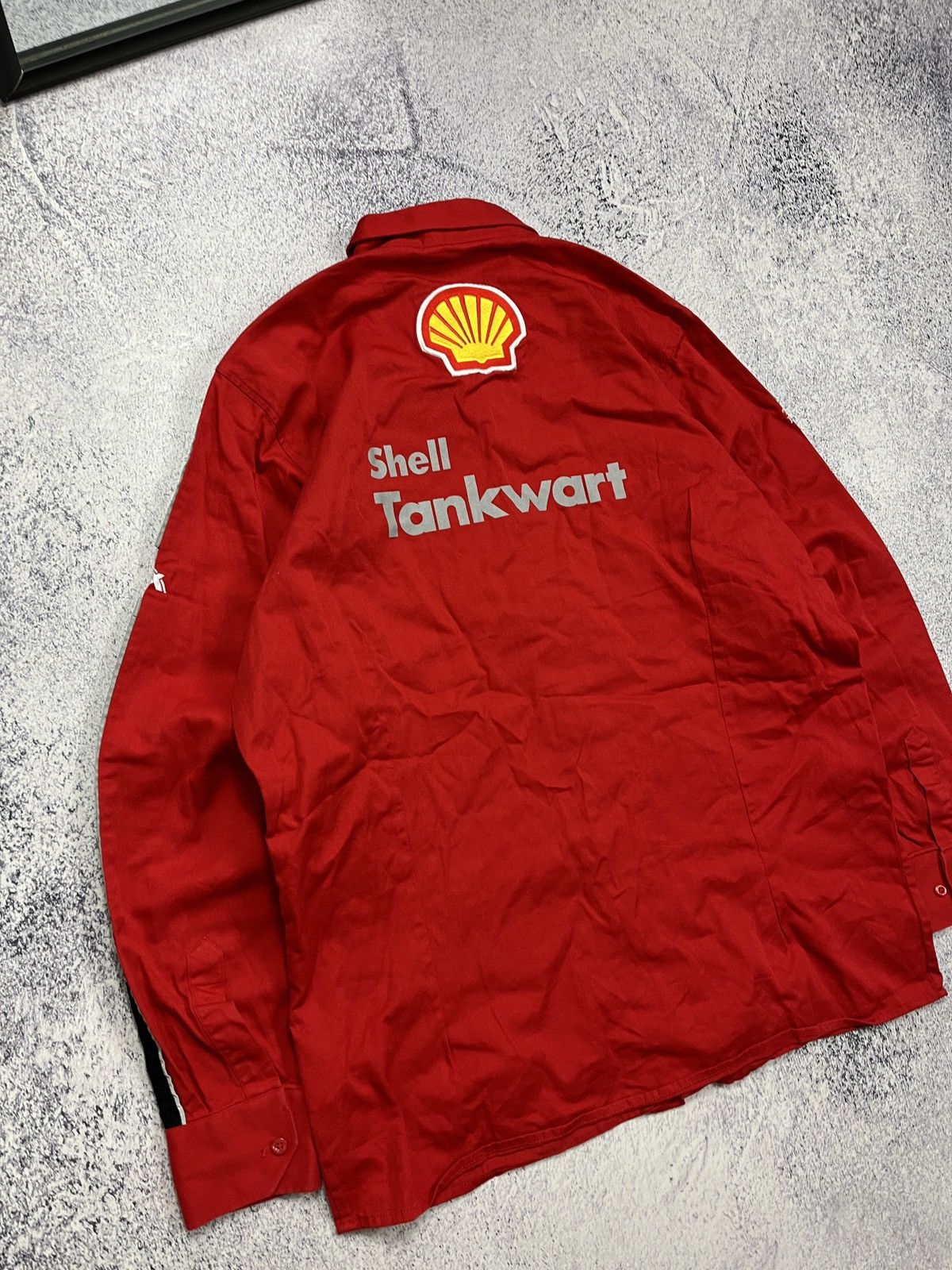 Ferrari Ferrari Scuderia F1 Shell Marlboro Racing Button Up Shirt Size US XXL / EU 58 / 5 - 11 Thumbnail