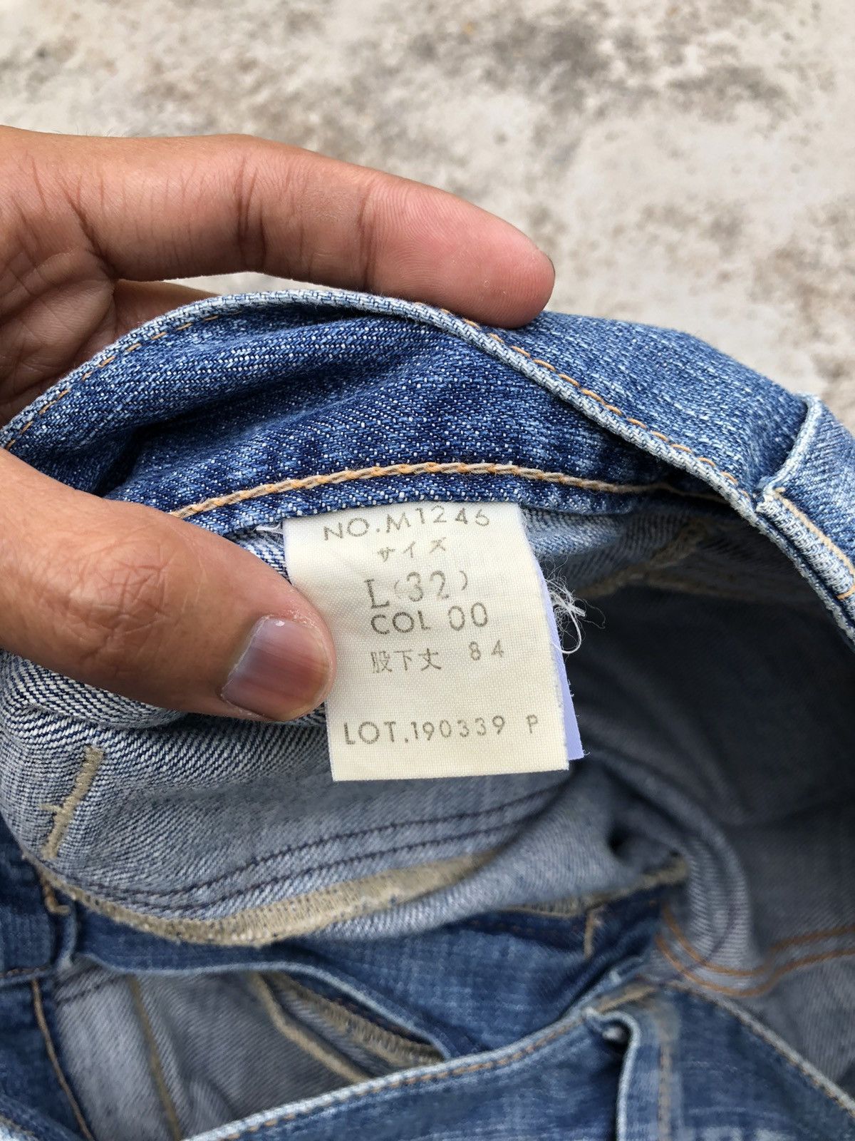 Japanese Brand WIDE LEG JAPANESSEN BLUE WAY JEANS Size US 34 / EU 50 - 2 Thumbnail
