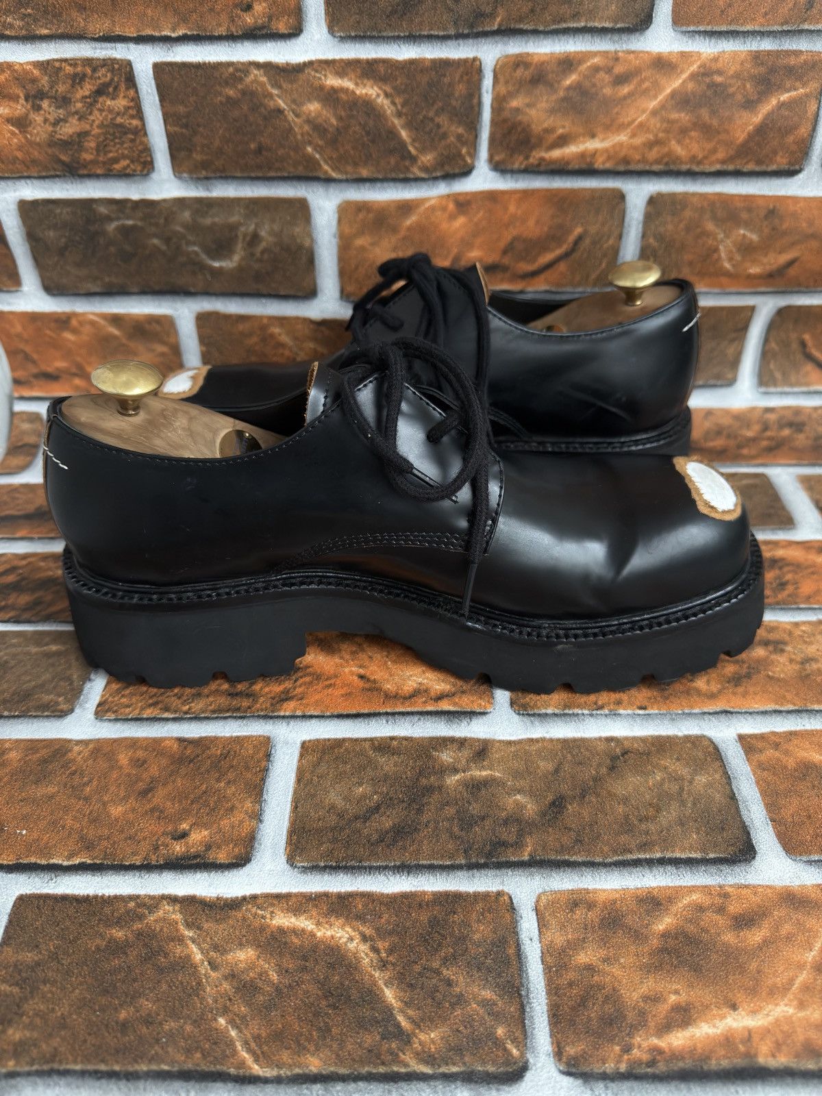 Maison Margiela 🕷️🔥scuffed derby Size US 11 / EU 44 - 9 Thumbnail