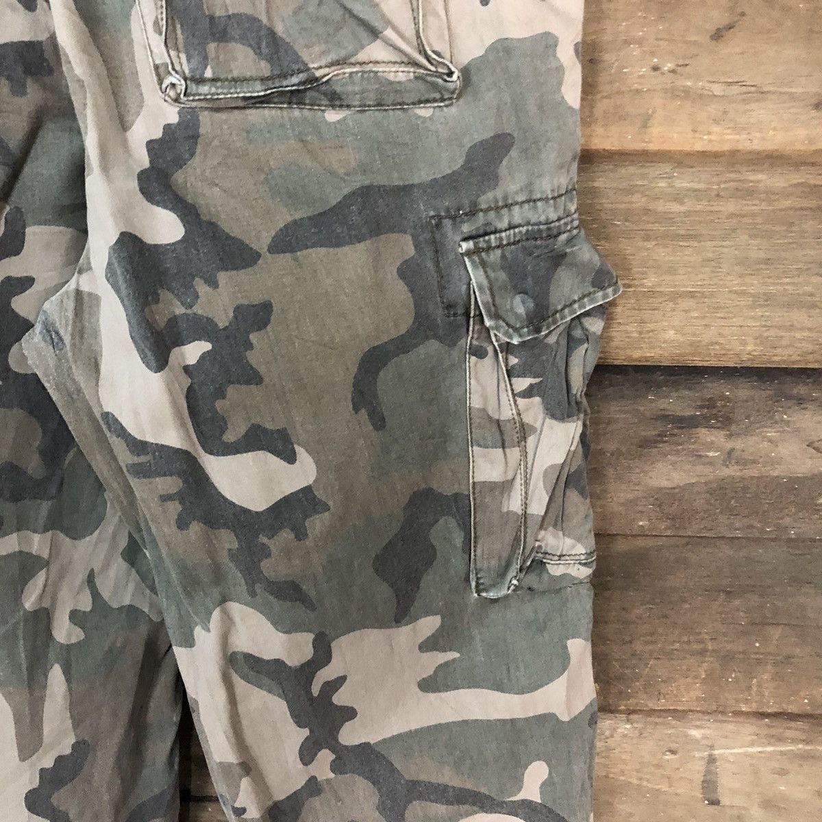 Japanese Brand DL Plus More Camo utility military cargo Pants #S2775 Size US 35 - 17 Thumbnail
