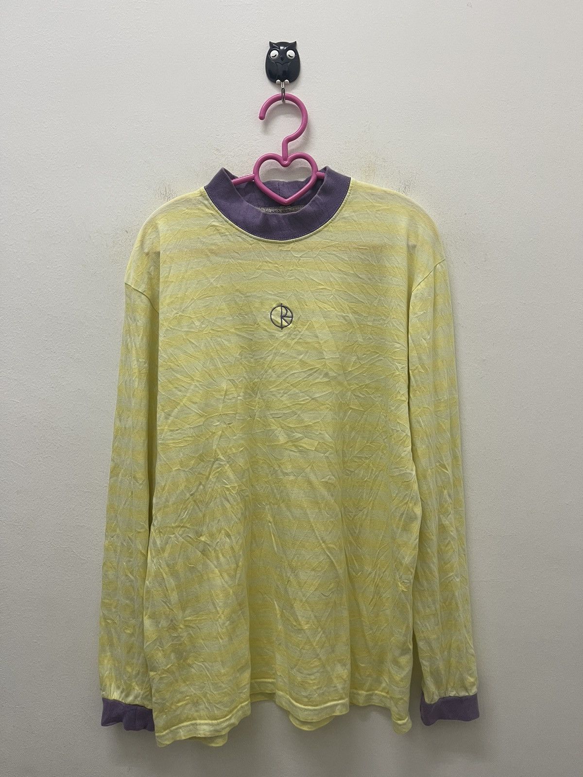 Polar Skate Co. Rare POLAR SKATE CO Sewn Centre Logo Striped Size US M / EU 48-50 / 2 - 1 Thumbnail