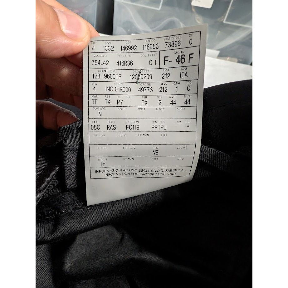 Tom Ford o1rshd1 MRTW Pants Other in Black Size US 30 / EU 46 - 20 Thumbnail