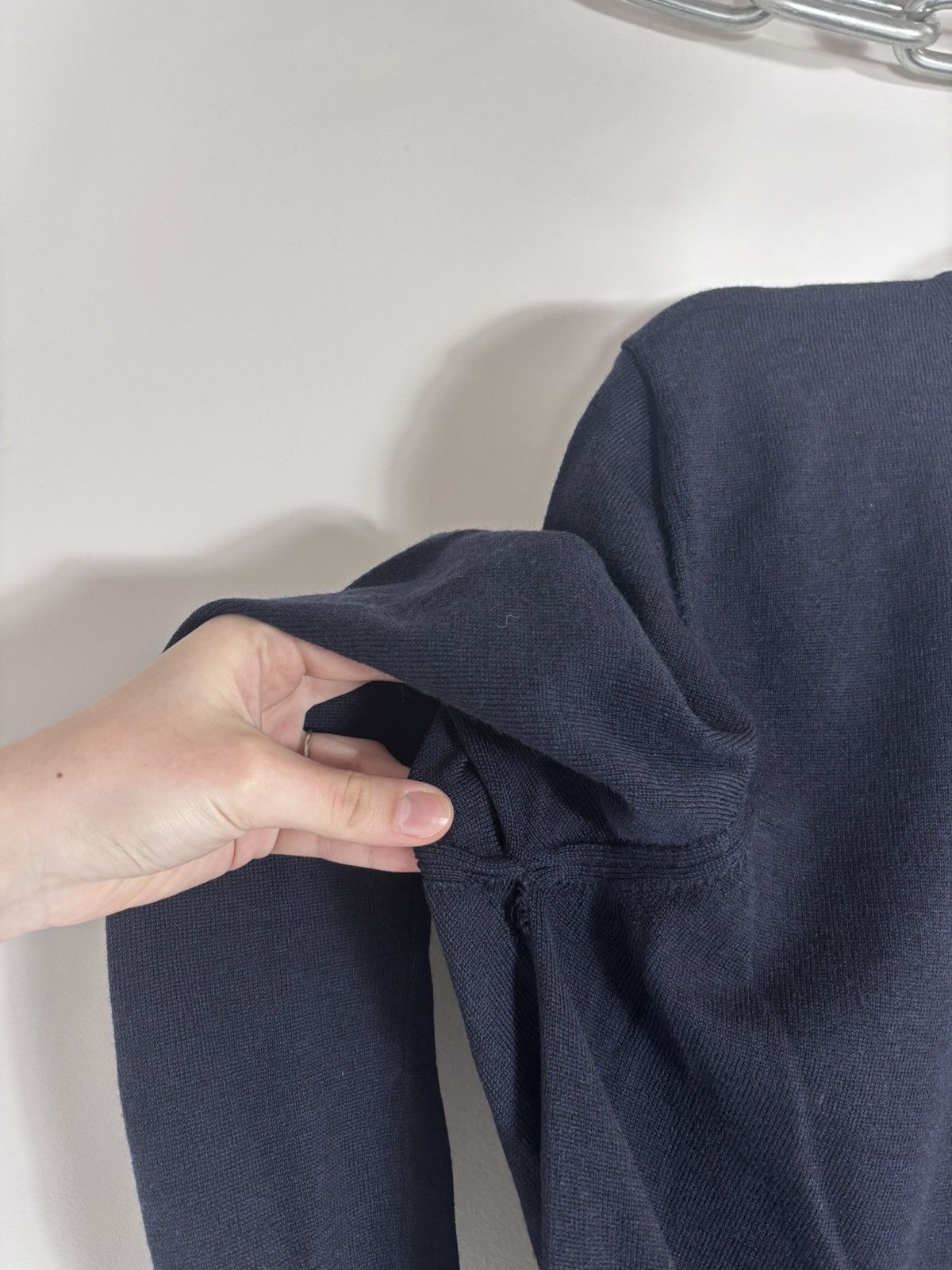 Vivienne Westwood Vivienne Westwood Men’s Navy Blue Wool Sweater Jumper Size US L / EU 52-54 / 3 - 22 Thumbnail