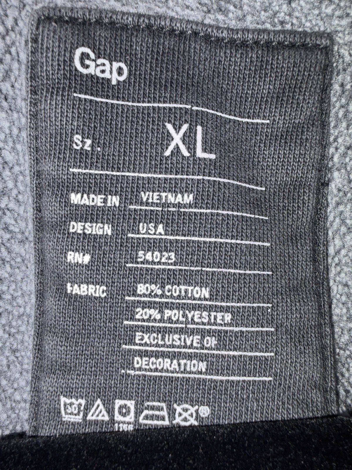 Vintage Vintage Gap 'Acid' Sweatshirt Size US XL / EU 56 / 4 - 3 Thumbnail