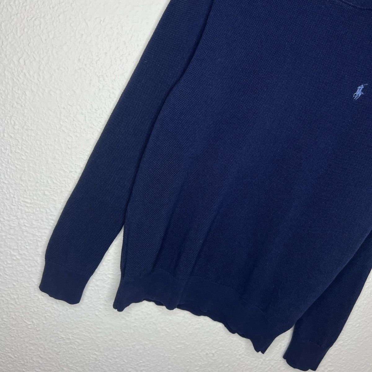 Polo Ralph Lauren Polo Ralph Lauren Knitwear Jumper Sweater Navy Logo Pony Size US M / EU 48-50 / 2 - 2 Thumbnail